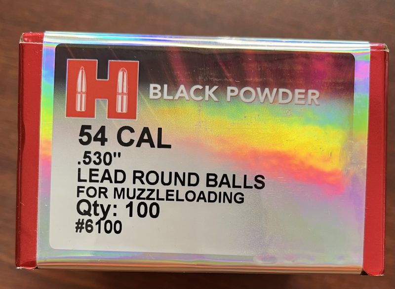 Hornaday 54 caliber round ball – Abe's Arms